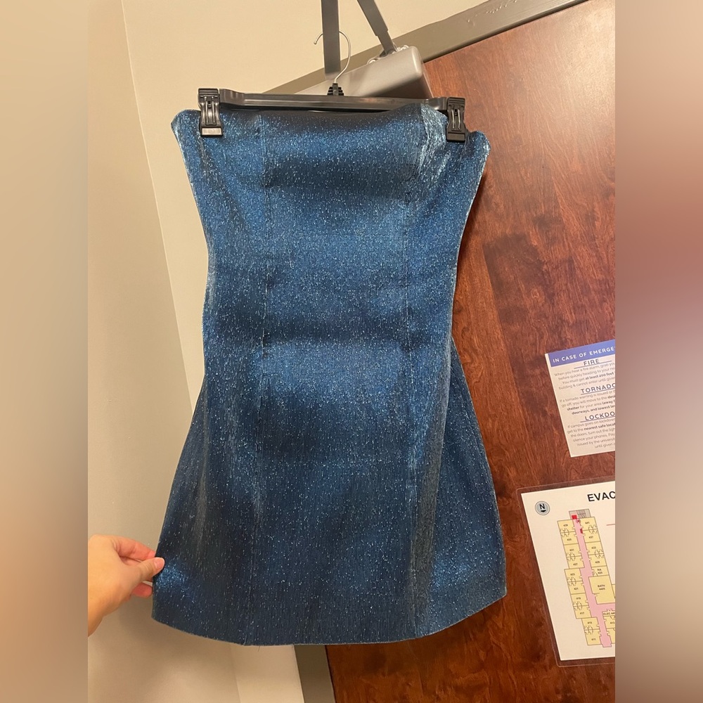 sparkly mini dress